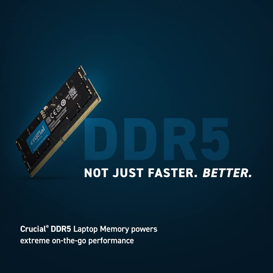 Crucial DDR5 5600Mhz UDIMM SODIMM Unbuffered Desktop Laptop RAM XMP 3.0 & EXPO Supported 8GB 16GB 32GB Crucial DDR5 5600Mhz UDIMM SODIMM Unbuffered Desktop Laptop RAM XMP 3.0 & EXPO Supported 8GB 16GB 32GB